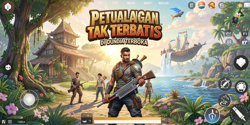 Tampilan gameplay mengesankan di dunia Open World.