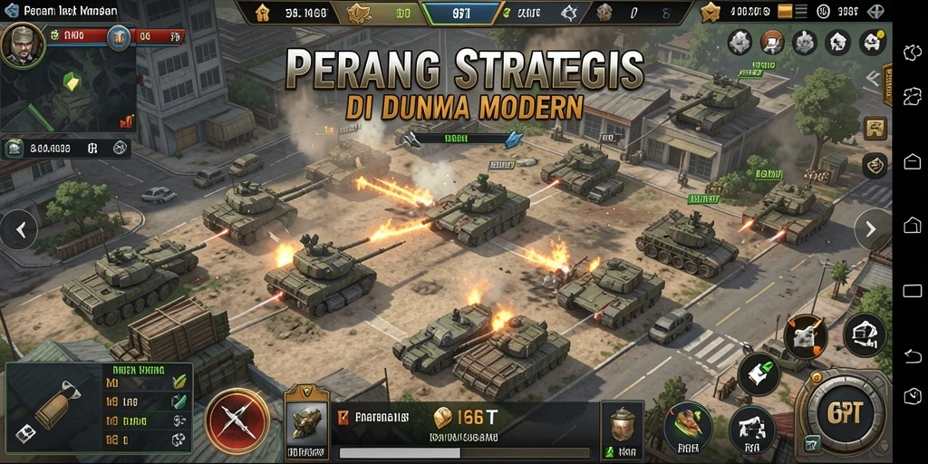 Tampilan gameplay 6RT dengan aksi pertempuran yang seru.