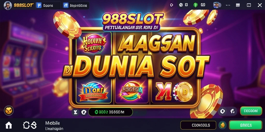 Gameplay seru 988SLOT dengan tema petualangan menarik.