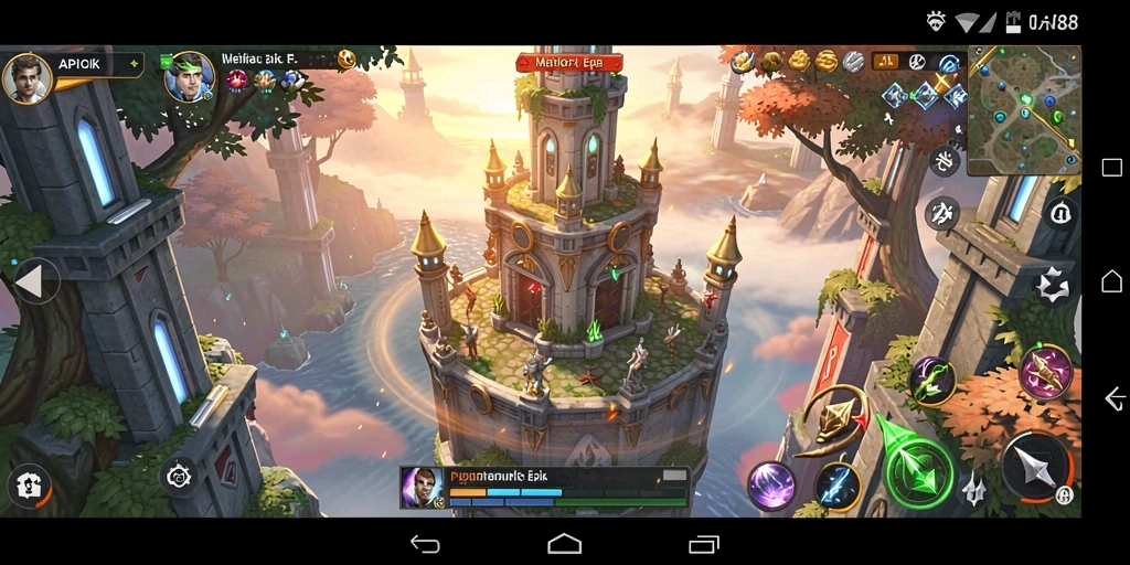 Tampilan screenshot utama API88 menampilkan aksi Tower Defense yang mendebarkan.