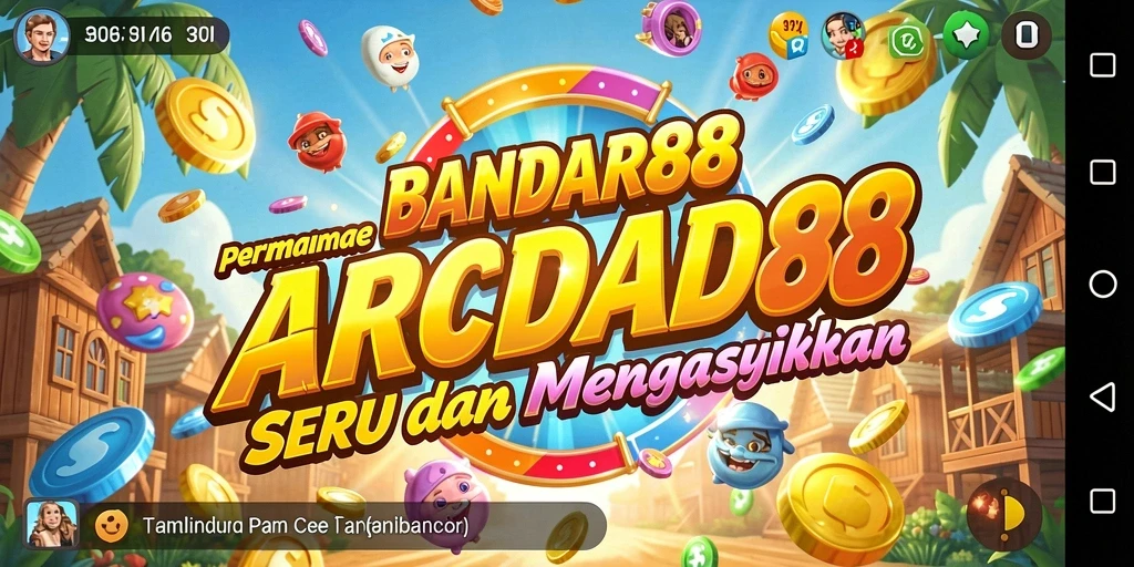 Screenshot utama BANDAR88 menampilkan aksi seru dan gameplay yang mengasyikkan.
