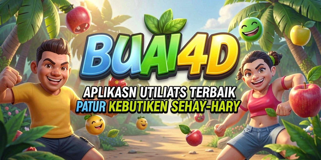 Tampilan antarmuka aplikasi BUAH4D yang sederhana dan intuitif.