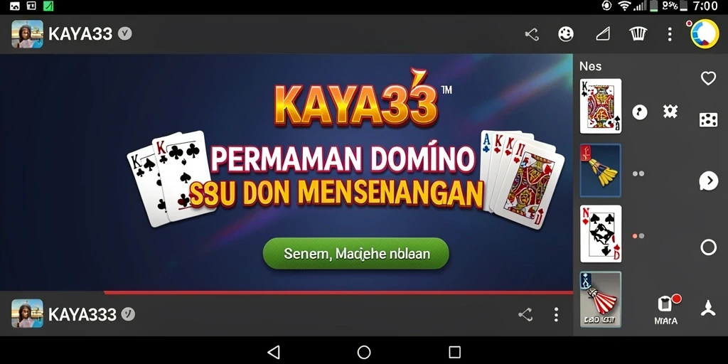 Tampilan gameplay KAYA33 yang menarik dan interaktif.