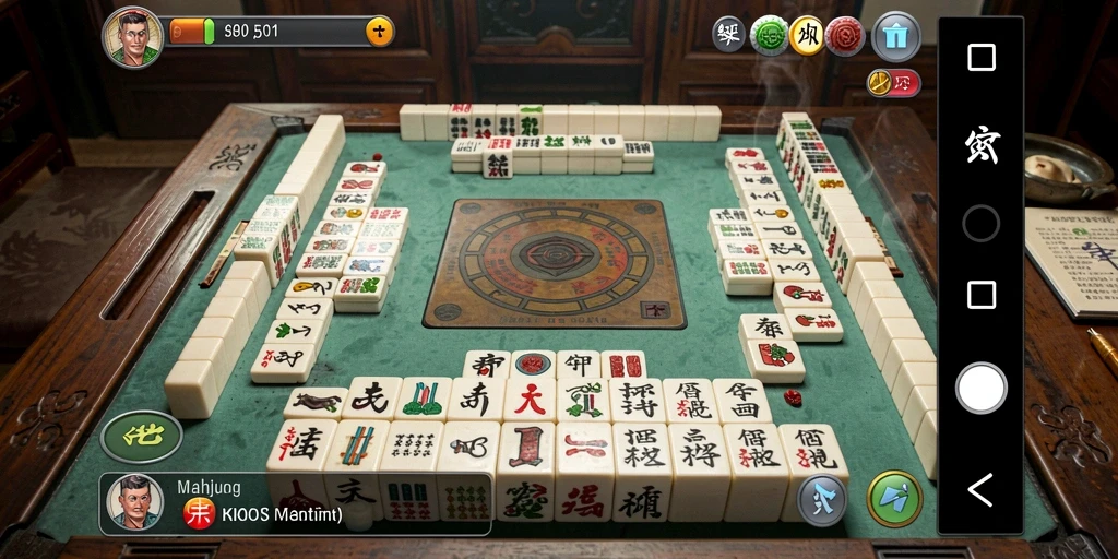 Tampilan screenshot KKRP menunjukkan gameplay menarik permainan Mahjong.