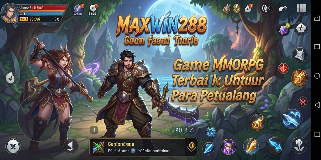 Gameplay seru di MAXWIN288 dengan pertarungan epik dan petualangan.