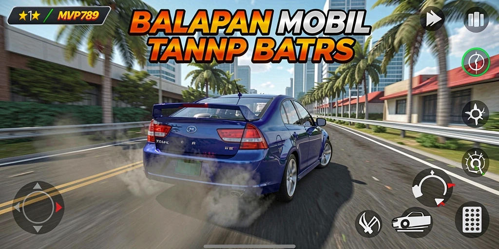 Gameplay mendebarkan dari MVP789 dalam balapan mobil yang seru.