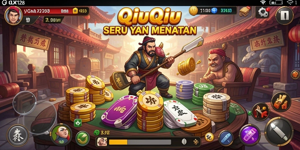 Gameplay QiuQiu yang seru di OLX128.