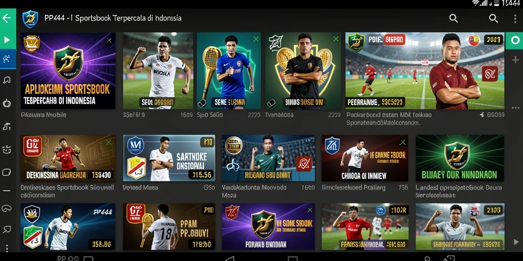 Tampilan menarik dari gameplay Sportsbook PP444.