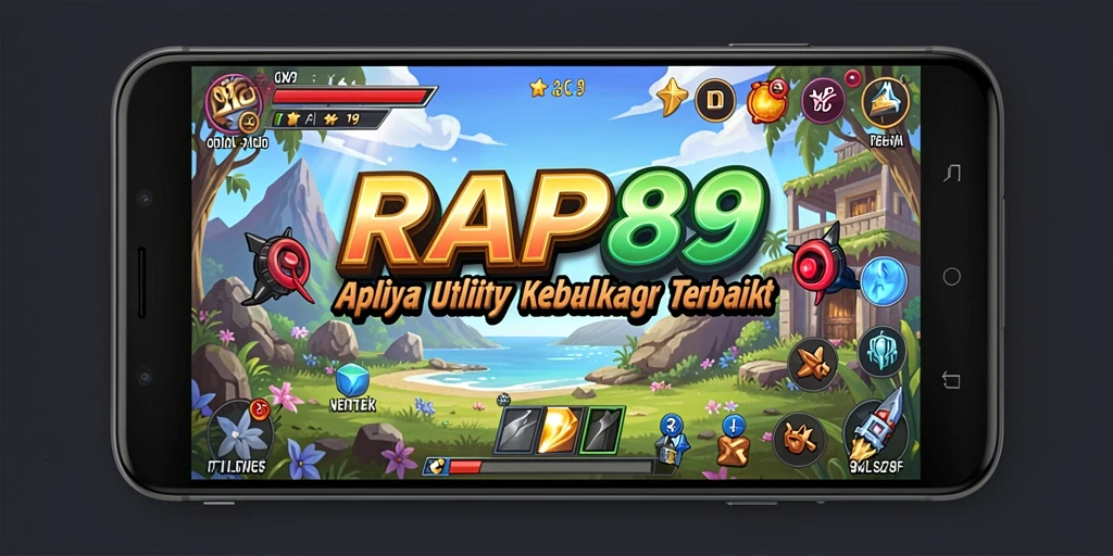 Tampilan antarmuka aplikasi RAP89 yang mudah digunakan.