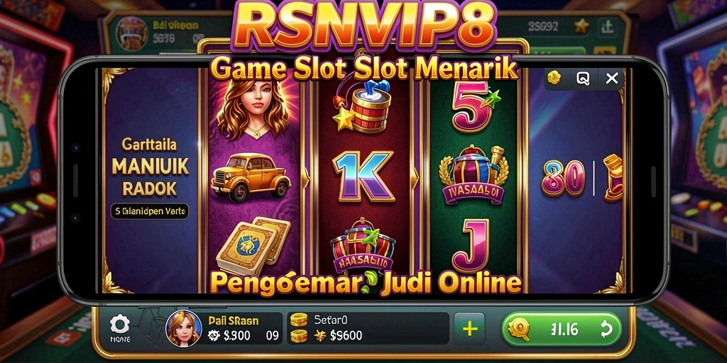 Tangkapan layar RSNVIP8 menampilkan gameplay Slot yang menarik dan menghibur.