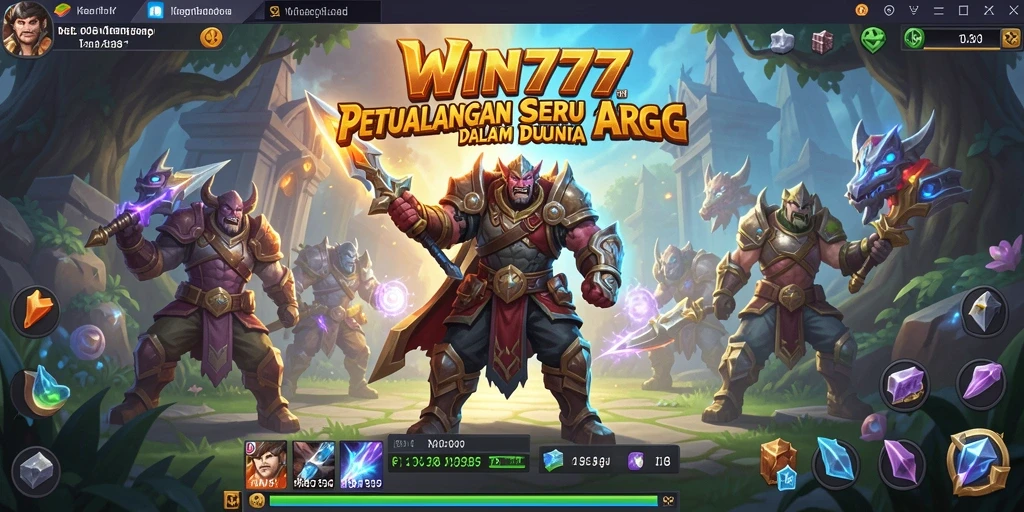 Tampilan screenshot gameplay <strong>WIN777</strong> dalam aksi ARPG yang mendebarkan.