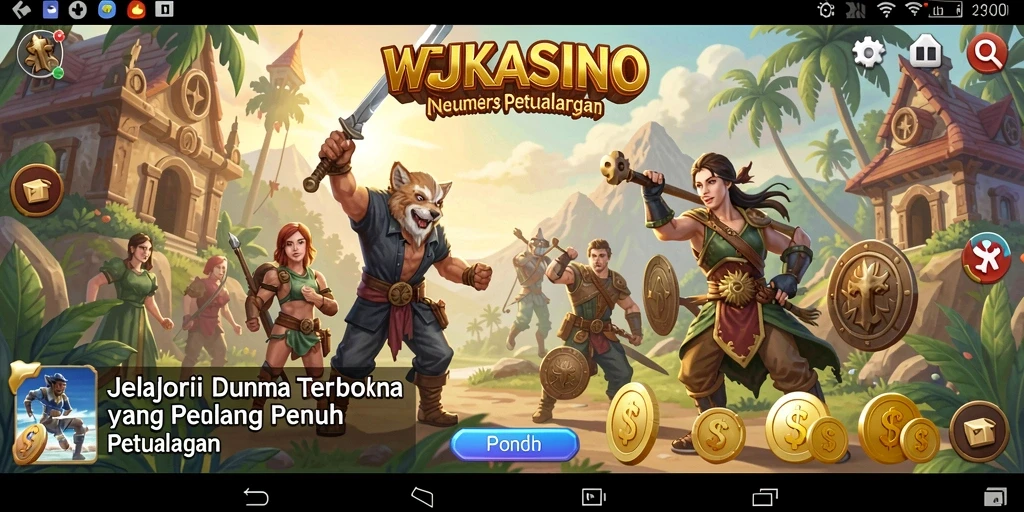 Gameplay WJKASINO yang menakjubkan dan penuh petualangan.